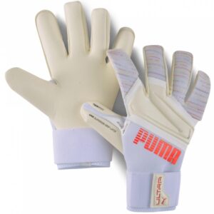 Brankářské rukavice Puma ULTRA Grip 1 Hybrid Pro Fialová / Bílá