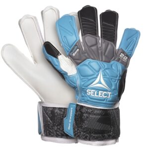 Brankářské rukavice Select GK gloves 22 Flexi Grip Flat cut modro černá Modrá