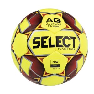 Fotbalový míč Select FB Flash Turf žluto červená Žlutá