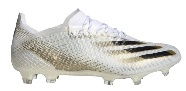 Kopačky adidas X GHOSTED.1 FG Bílá / Zlatá